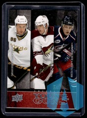 2008-09 Young Guns Checklist #500 Fabian Brunnstrom/Viktor Tikhonov/Nikita Filatov